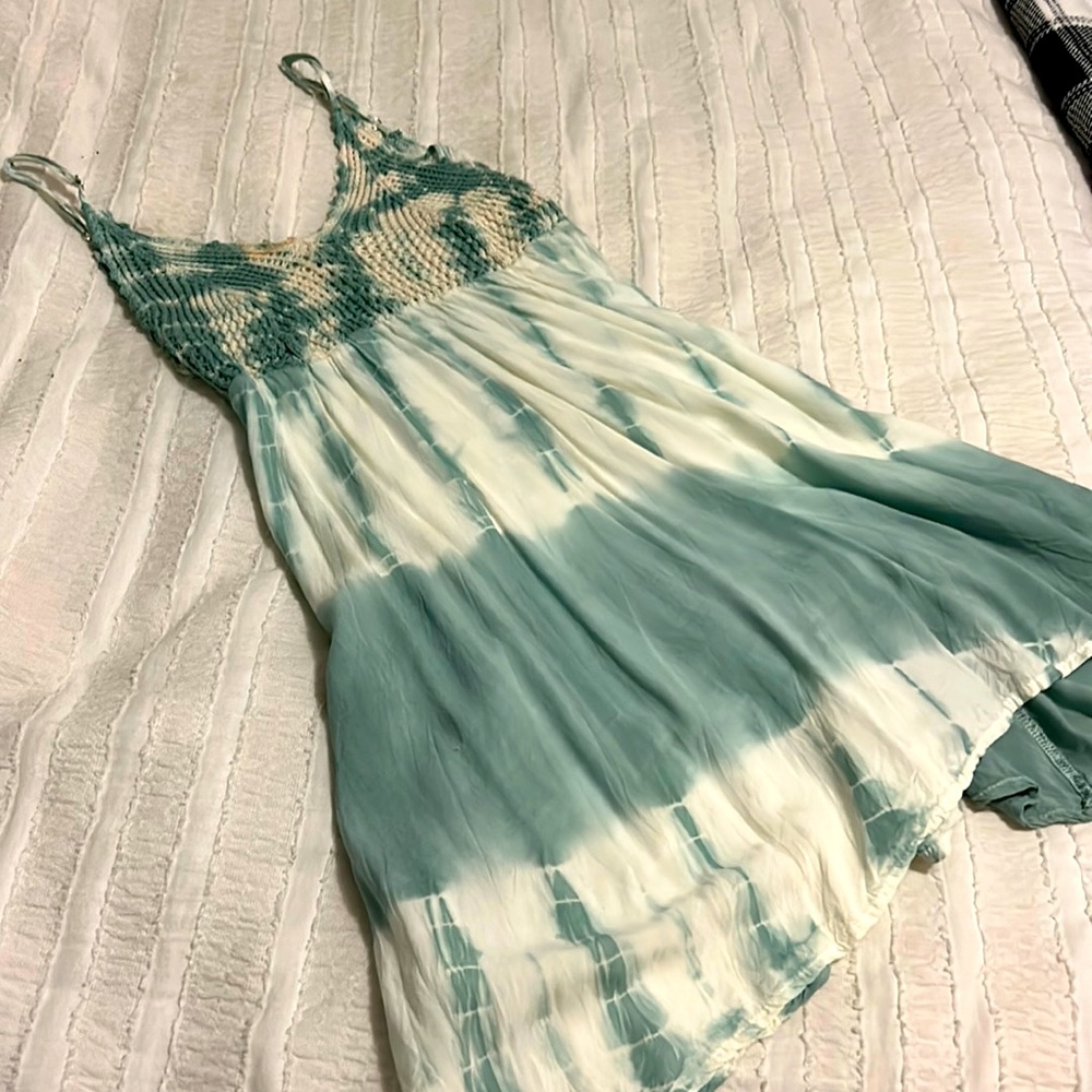 Tie dyed summer dress